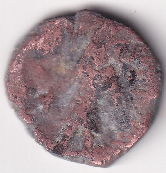 KUSHAN Dynasty King Kanishka – AD-325-45 Copper Coin Rare (1708)