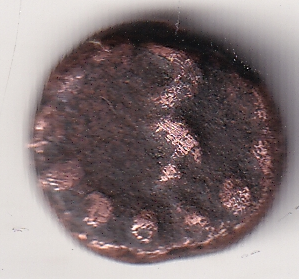 MYSORE Wodeyars :  Copper Kasu Kannada Number “3” AD-1799 Rare (2467)