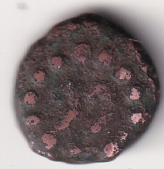 MYSORE Wodeyars :  Copper Kasu Kannada Number “99” AD-1799 Rare (2471)